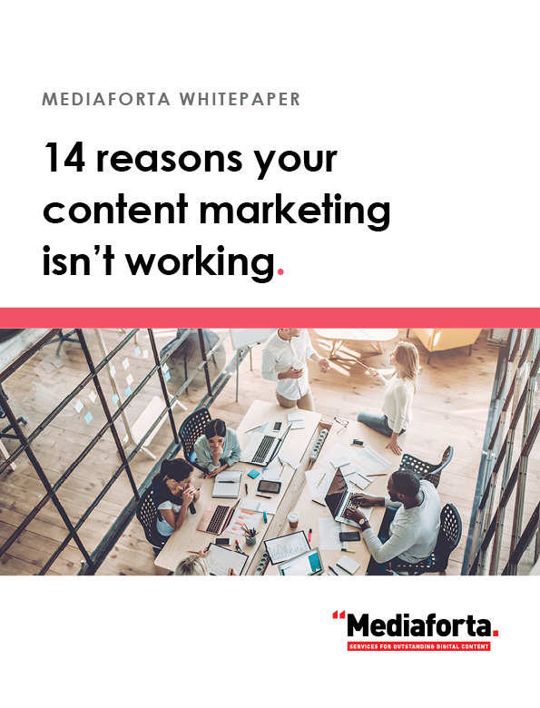 Content marketing not working