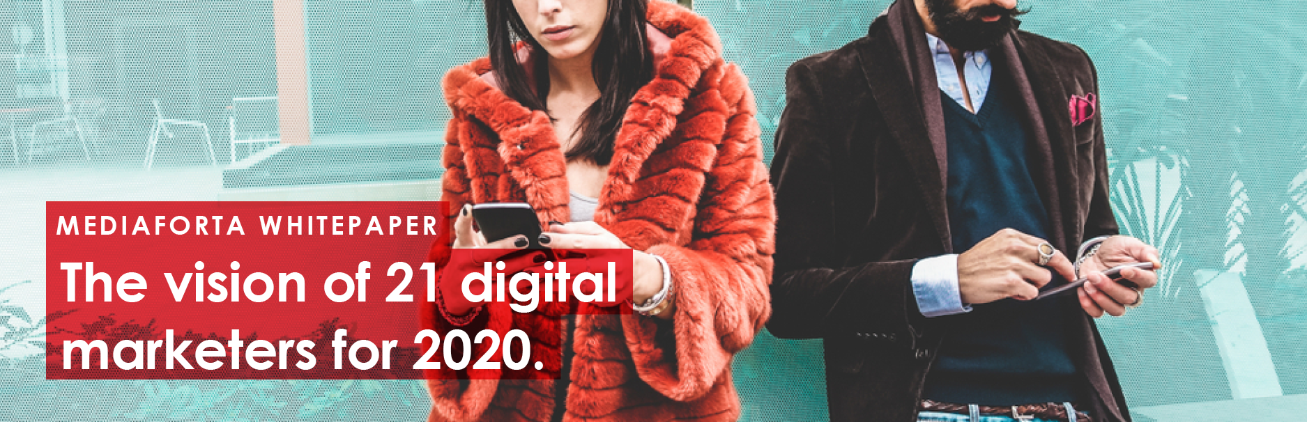 Visie 21 digital marketeers op 2020